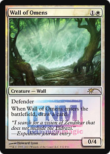 Wall of Omens (FNM Foil)